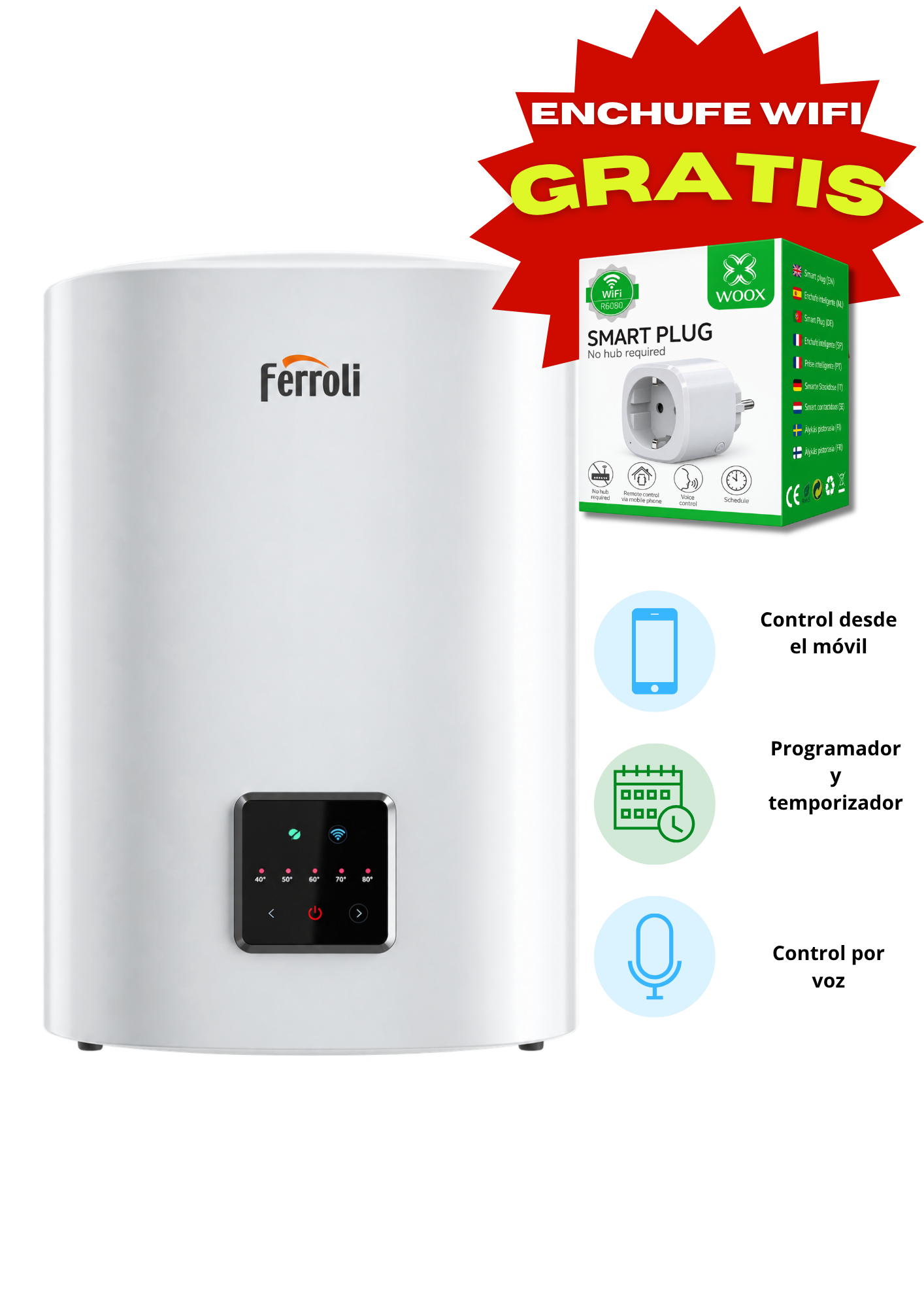 Promoción: enchufe inteligente WiFi gratis